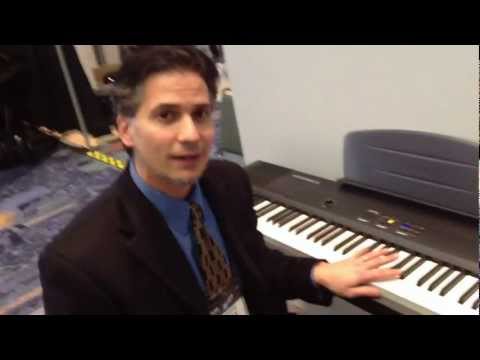 Kraft Music - Kurzweil MPS10 Digital Piano Demo at NAMM 2013