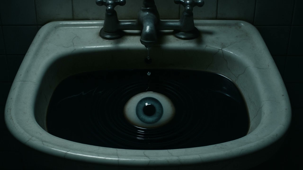 Black Water Reflection