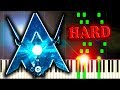 ALAN WALKER - DARKSIDE - Piano Tutorial