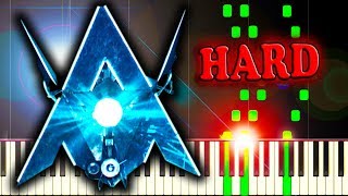 ALAN WALKER - DARKSIDE - Piano Tutorial chords