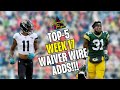 TOP-5 WEEK 17 WAIVER WIRE ADDS!!! CHAMPIONSHIP WEEK!!!