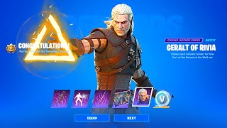 How to Unlock Geralt of Rivia Skin in Fortnite (All Geralt of Rivia Challenges Reward)