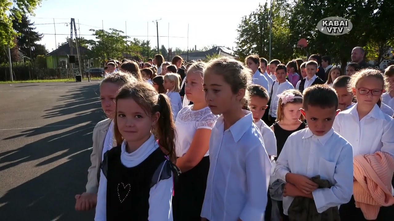 Tanévnyitó Kabán a Sári Gusztáv Általános Iskola és Művészeti Iskolában 2023. szeptember 1.