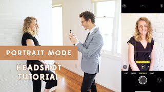 Professional Headshots Using Portrait Mode on your iPhone