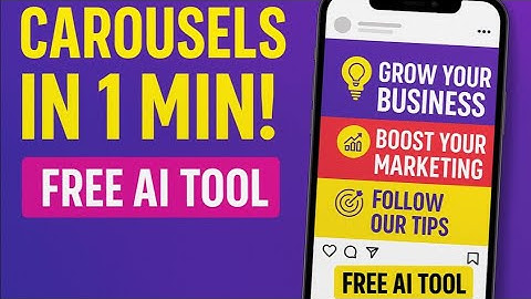 Create Instagram Carousels in Seconds with AI (Free Tool Designs.ai)