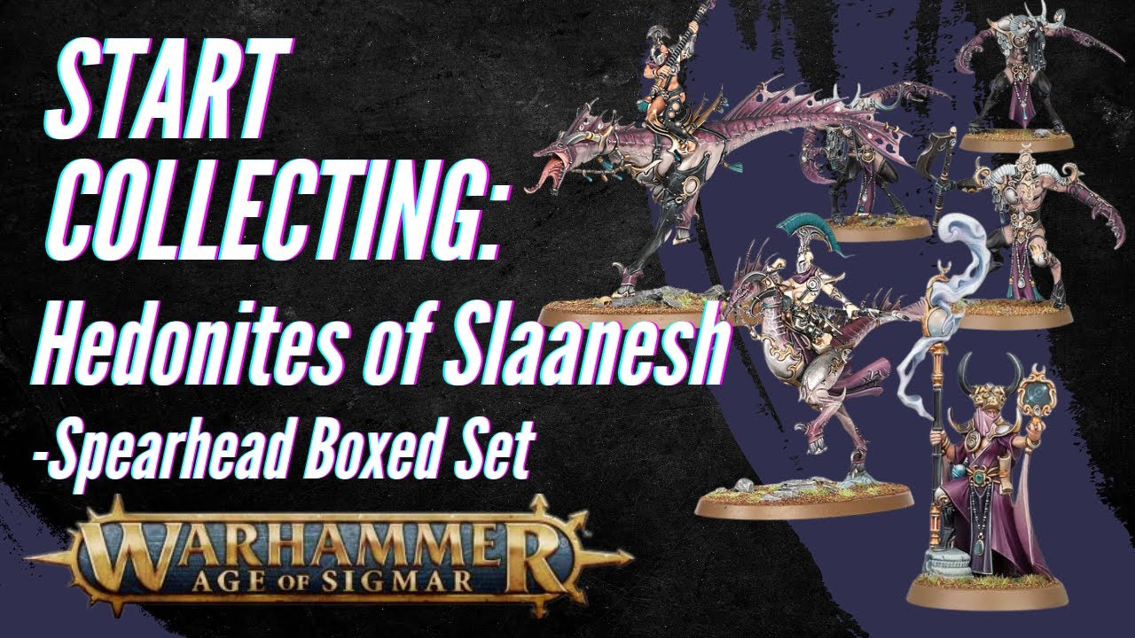 Start Collecting Warhammer Age of Sigmar: Hedonists of Slaanesh