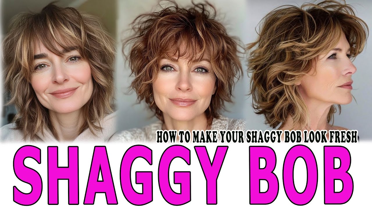 Want a Cute Short Haircut That WOWS? How to Make Your Shaggy Bob Look Fresh?