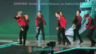 ENHYPEN - Karma - 230611 Weverse Con Festival Day 2