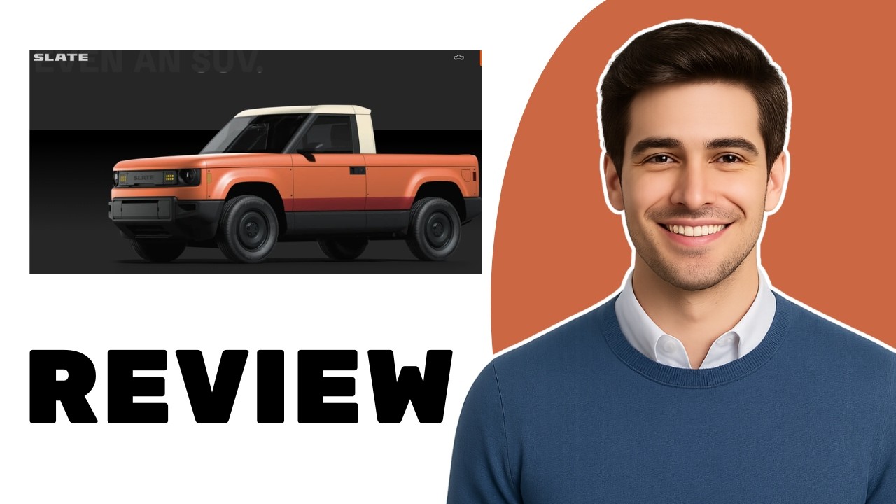 Slate Electric Pickup Truck Review — America's Most Affordable EV Truck Under $30K !