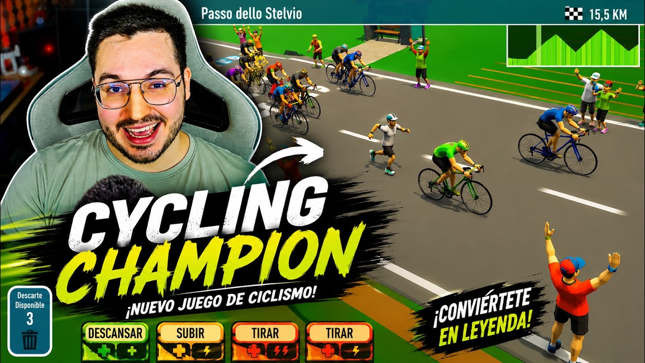 NEW CYCLING GAME - CYCLING CHAMPIONS (PC STEAM)
