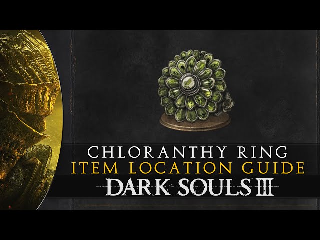 How To Get: Chloranthy Ring +2 - Dark Souls 2 - Executioner's Chariot NG+ -  YouTube