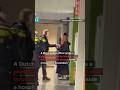 Dutch police using brute force during an apparent arrest against a pregnant women.