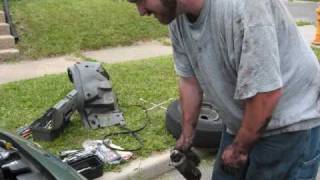 20090630 Removing Car Starter