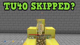 Minecraft Xbox 360 / PS3 TU41 Update Soon, TU40 SKIPPED