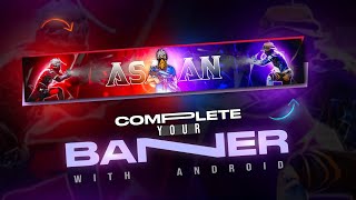 How to make YouTube Banner : for Your Gaming Channel 🔥 || how to make a youtube banner