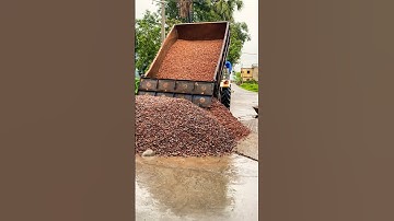 Unloading Stone | 🚜 🚜 #reels