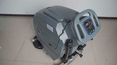 KUER H75 self-propelled floor scrubber