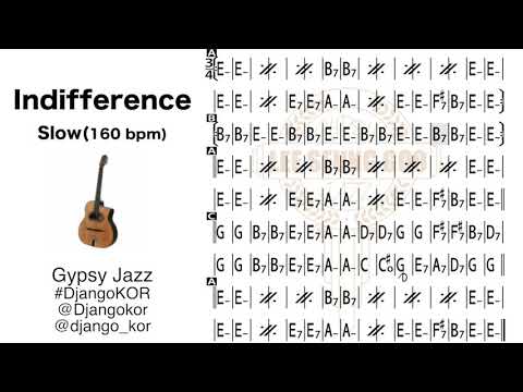 Django Reinhardt Indifference Slow(160) Backing