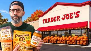 I Tried EVERY Trader Joe’s Pumpkin Product (40+)