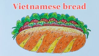 Vietnamese bread | 베트남 빵 | Bánh mì Việt Nam | ART Thao162