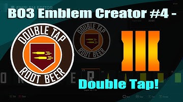 BO3 Emblem Creator #4: Double Tap Root Beer