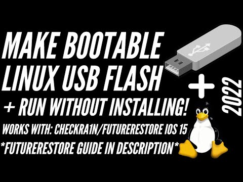 How to create Linux USB Run Linux without Installing on Windows PC |Xubuntu/Ubuntu/Kali 2022 - YouTube