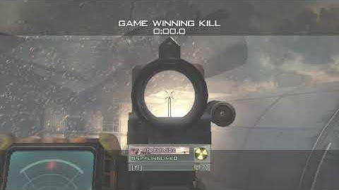 MW2 - L86 LSW Game Winning Kills On Scrapyard [2020]