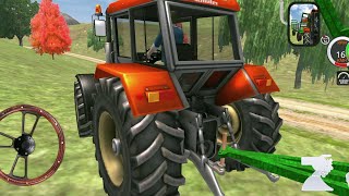 Real Tractor Trolley Simulator INC - GamePlay GAMES ANDROID screenshot 5