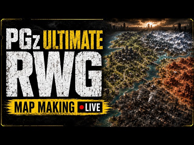 7 Days to Die V3 Map Making LIVE | PGz Ultimate RWG Mod - YouTube