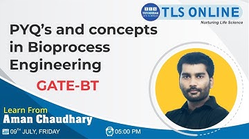 PYQ’s and concepts in Bioprocess Engineering