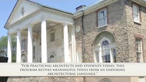 Discover: The Institute of Classical Architecture & Art