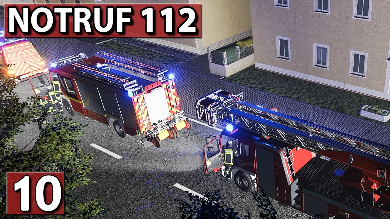 GROSSBRAND ► NOTRUF 112 #10 ► Feuerwehr Simulation einsatzbereit