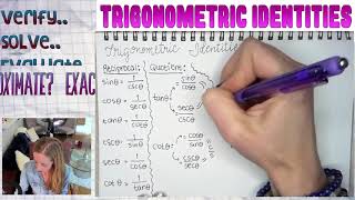 🤫😱😎 Trig. Identity Cheat Sheet