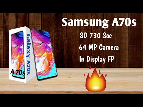 Samsung Galaxy A70s Specifications  Price And Launch Date In India