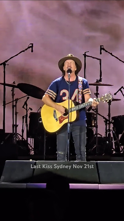 Download lagu Pearl Jam Last Kiss Sydney Engie 21st November 2024