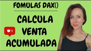 Calcular Acumulado Mensual Dax. Acumulado Anual Dax. Calcula venta acumulada Power Pivot. by Excel con Varvara 2,061 views 1 year ago 12 minutes, 2 seconds