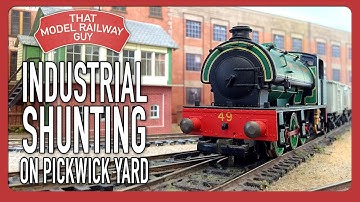 Pickwick Yard - Shunting Layout Running Session - More Industrial Tank Engines!