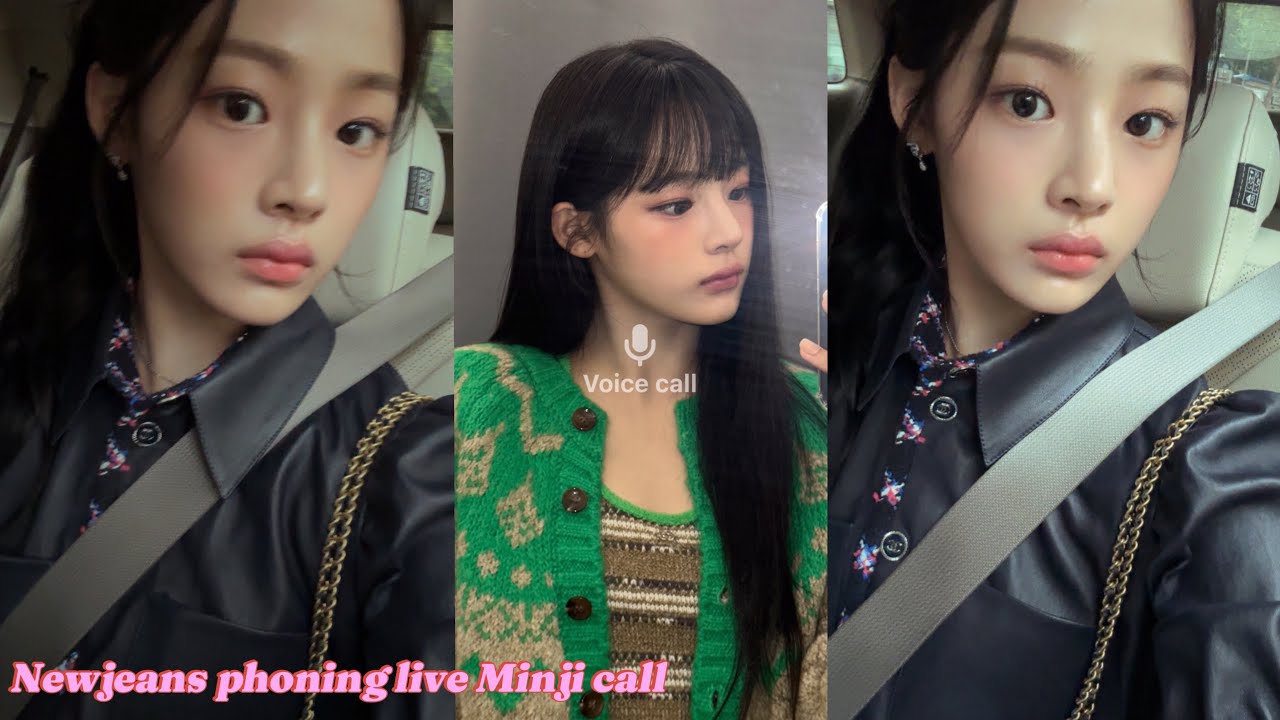 Newjeans phoning live 2024/05/06 (Engsub) Minji call