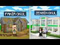 Minecraft AMA ZENGİN OKUL VS FAKİR OKUL