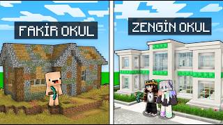 Minecraft AMA ZENGİN OKUL VS FAKİR OKUL