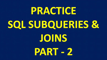 SQL Subqueries Practice Question - PART 2 | SQL interview questions #sqlsubquery