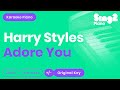 Harry Styles - Adore You (Karaoke Piano)