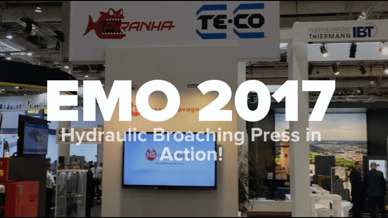 Hydraulic Press at EMO 2017