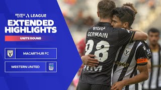 Macarthur FC v Western United - Extended Highlights | Isuzu UTE A-League 2023-24 | Unite Round