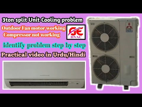 Split Unit Ac Cooling Problem Compressor Is Ok But Not Working Resolve Problem In Urdu Hindi Youtube