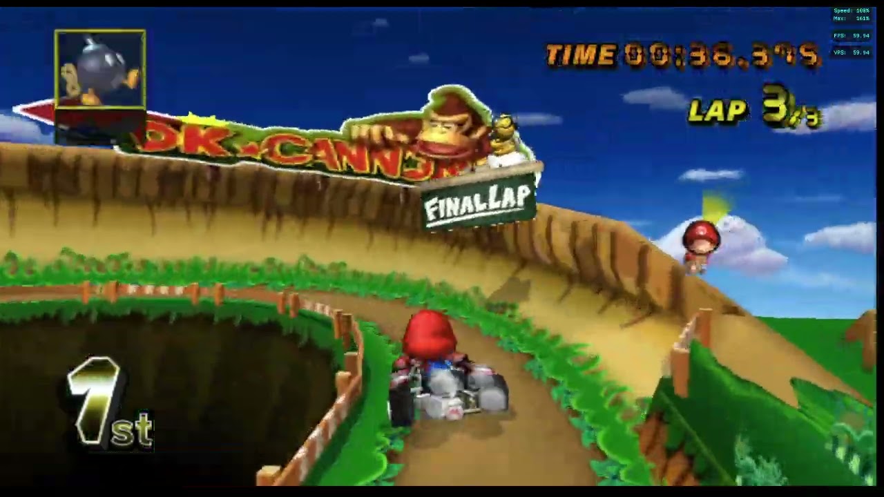 Mario Kart Wii Tiny Tracks 90% Shrunk (Lightning Cup)