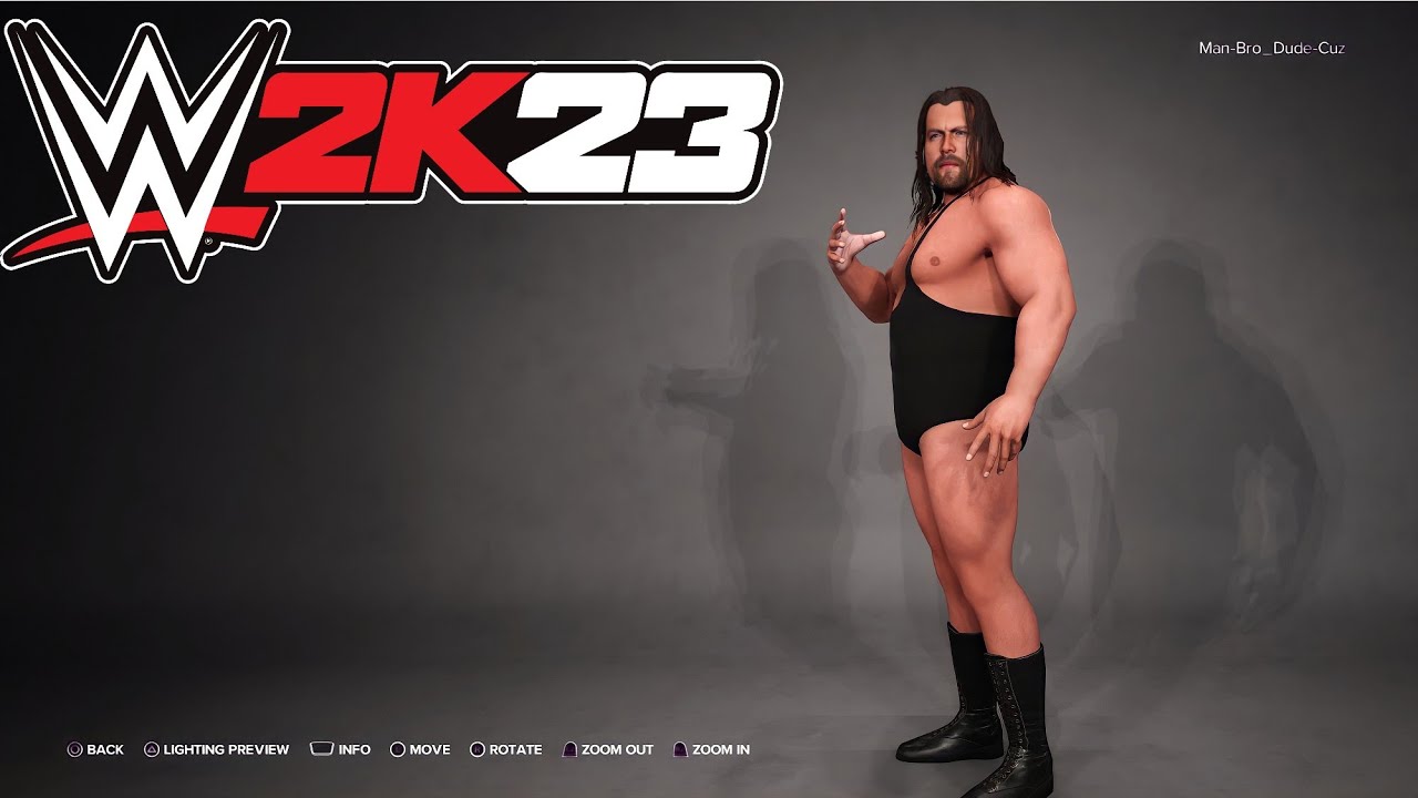 WWE2K23 THE GIANT
