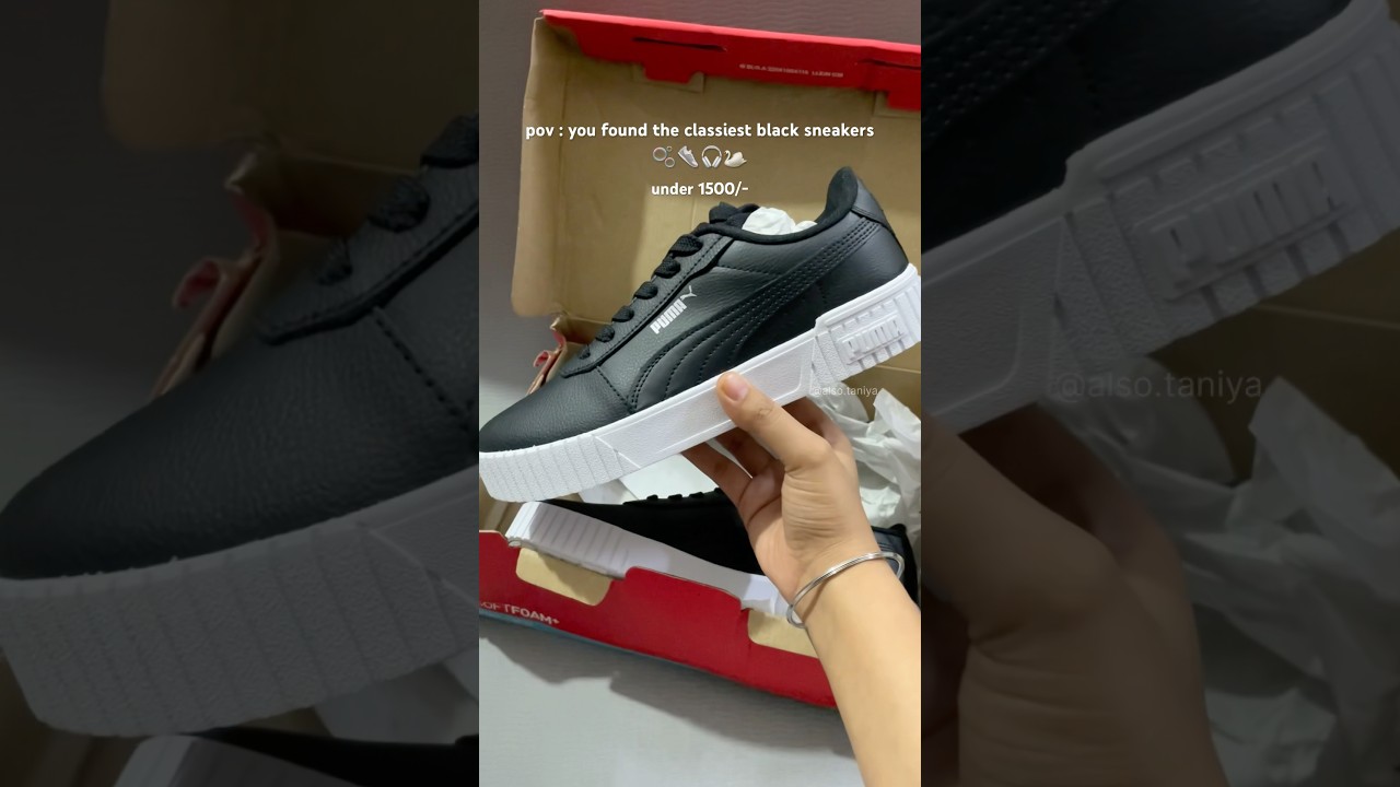 The only Puma sneakers you need (under 1500/-) 🤯 