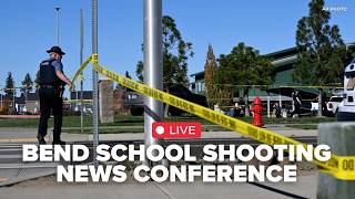 Bend school shooting news conference | WATCH LIVE