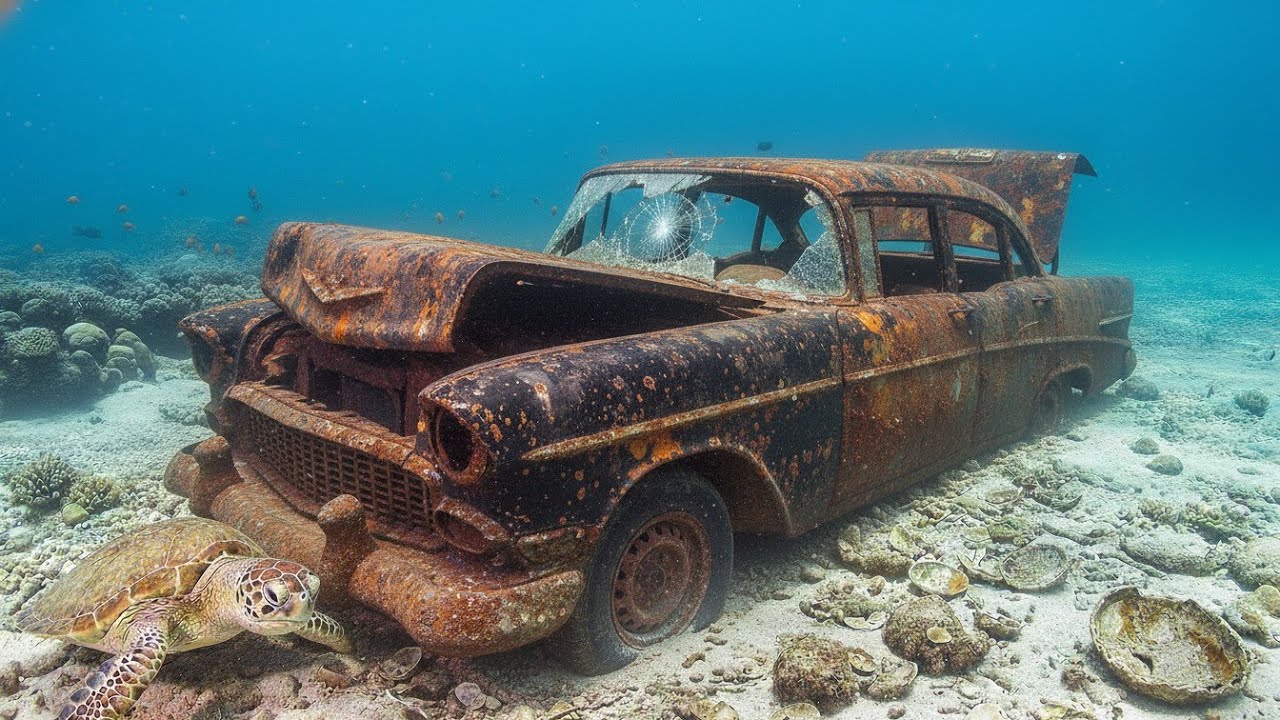 ASMR Car Restoration — Restoring a 1957 Chevrolet Bel Air Found Underwater